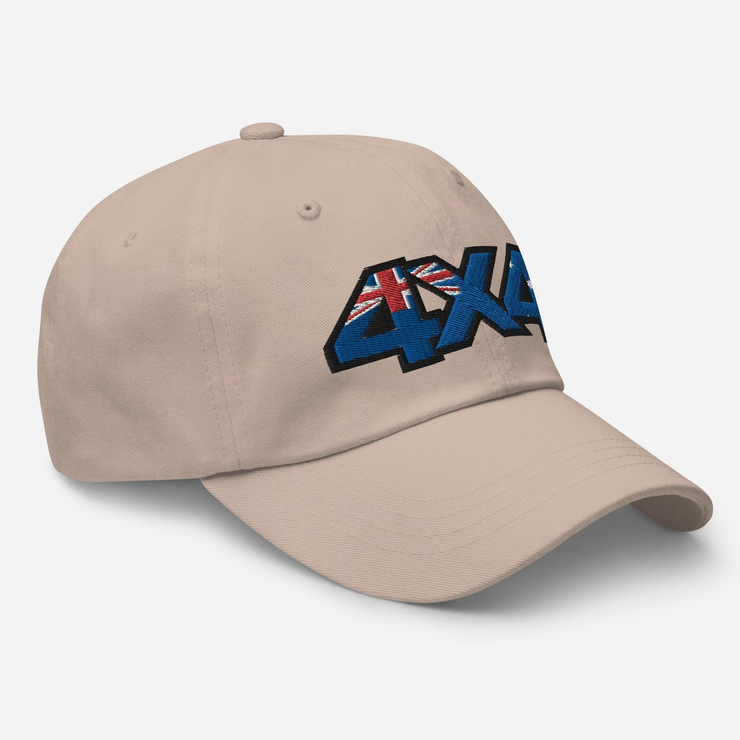 Stone dad hat side view