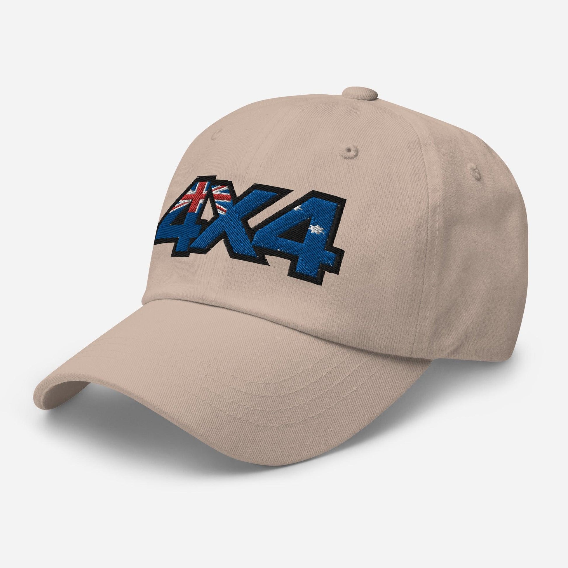 Stone dad hat side view