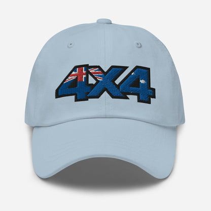 Unisex 4x4 trail hat in light blue