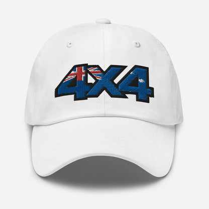 White dad hat for offroad enthusiasts