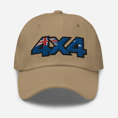 Unisex 4x4 Australia trail hat in Khaki