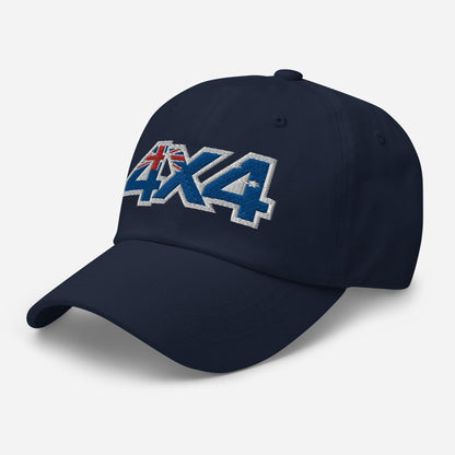 Unisex 4x4 trail hat in Navy blue