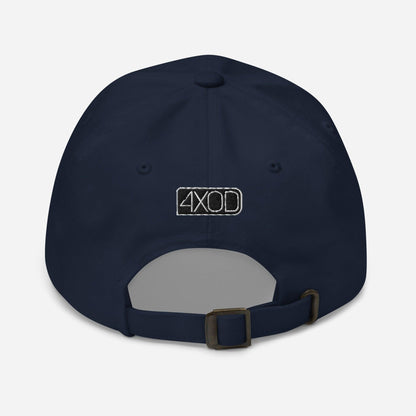 Blue cap with 4XOD logo on the back