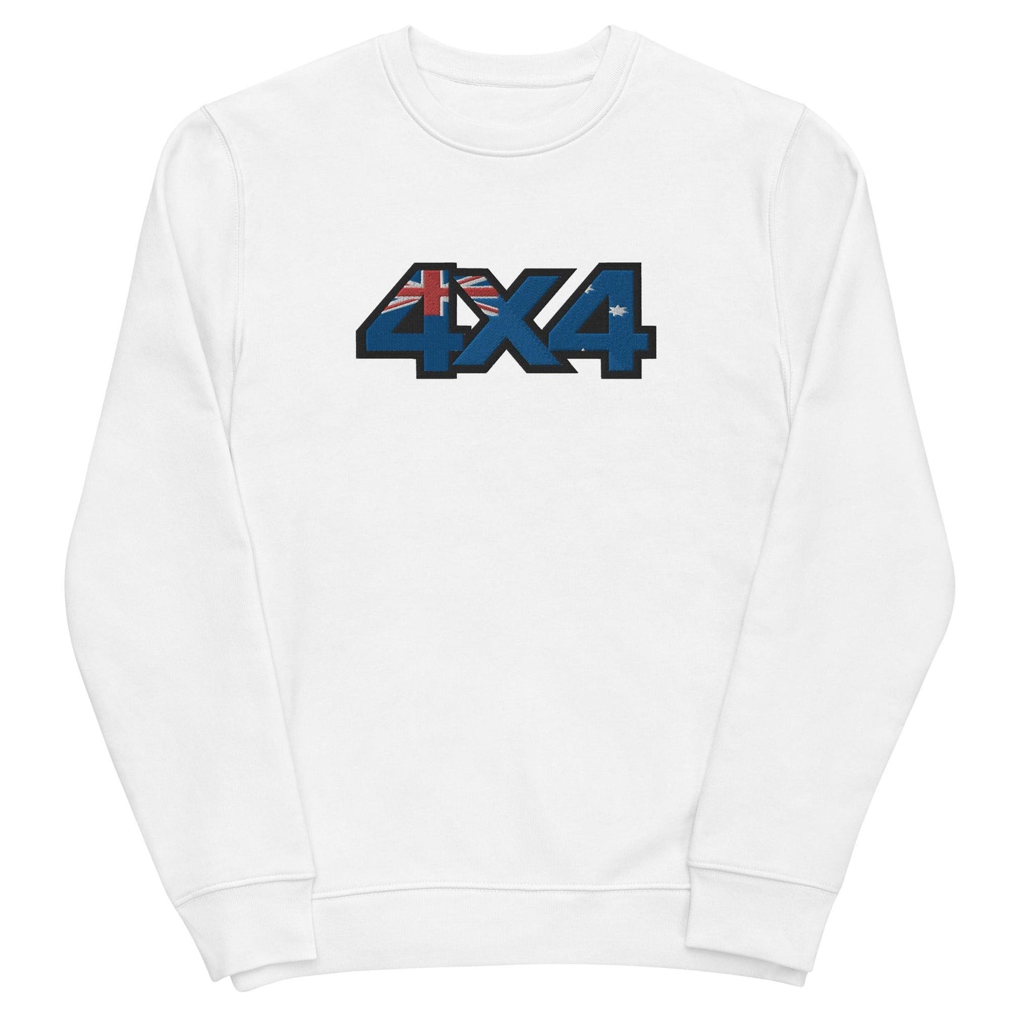 4x4 Australia eco sweatshirt front view