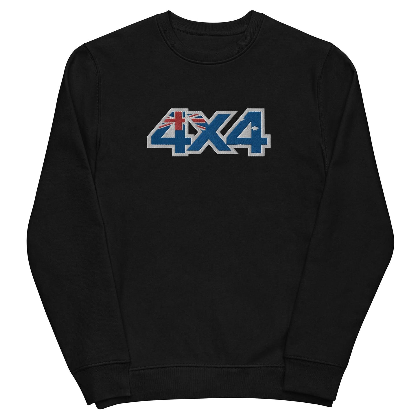 Eco-friendly Australian trail sweatshirt in black