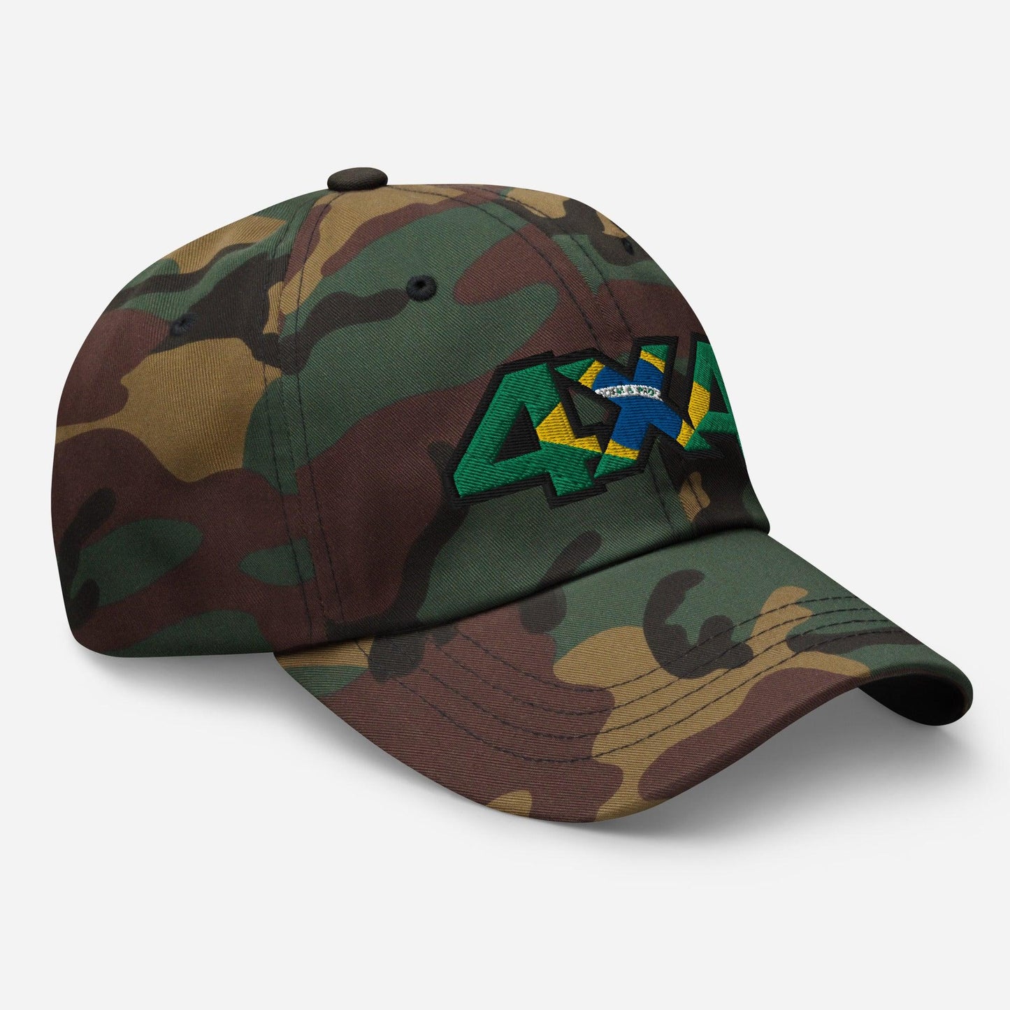 Cap camo version, right side view