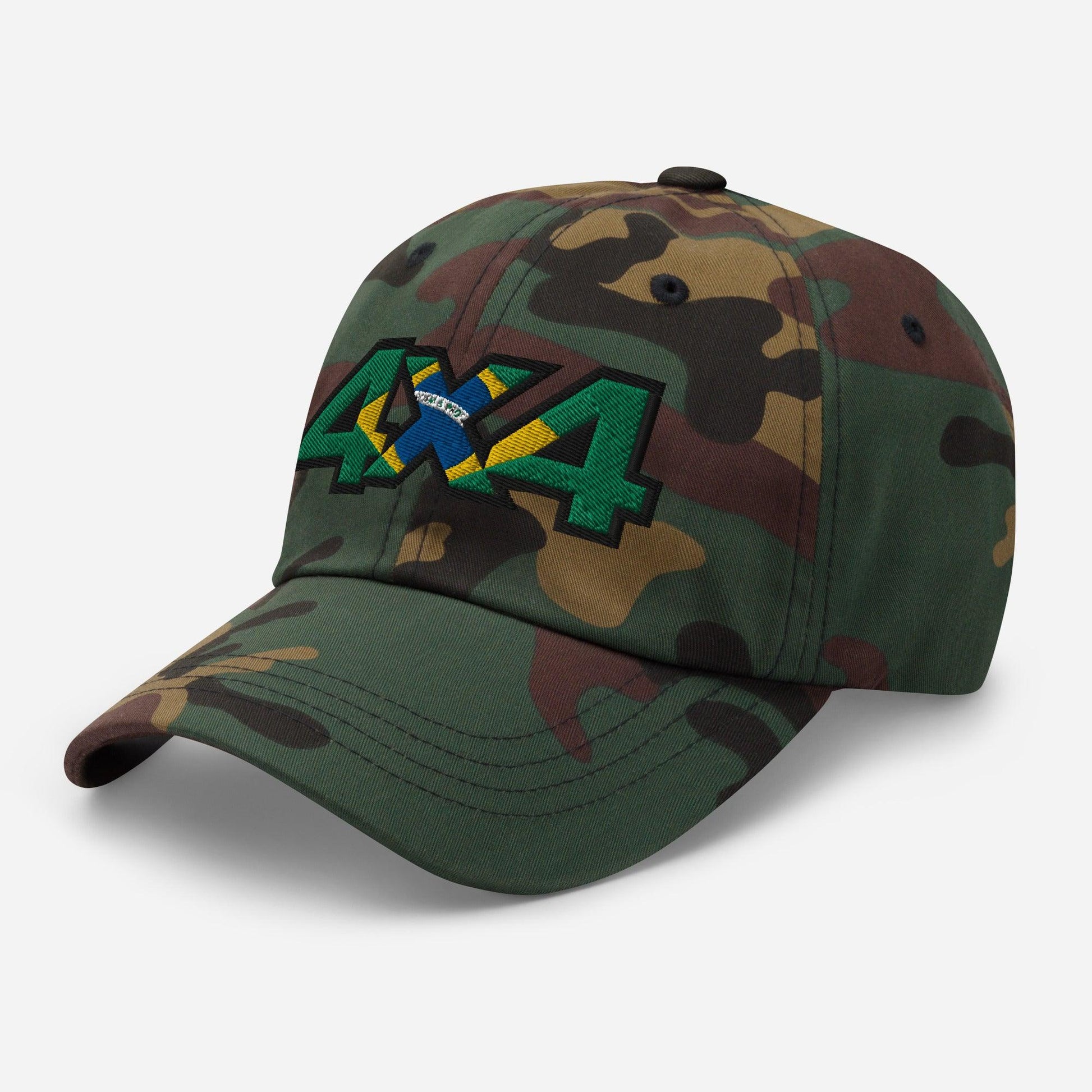 Cap camo version, left side view