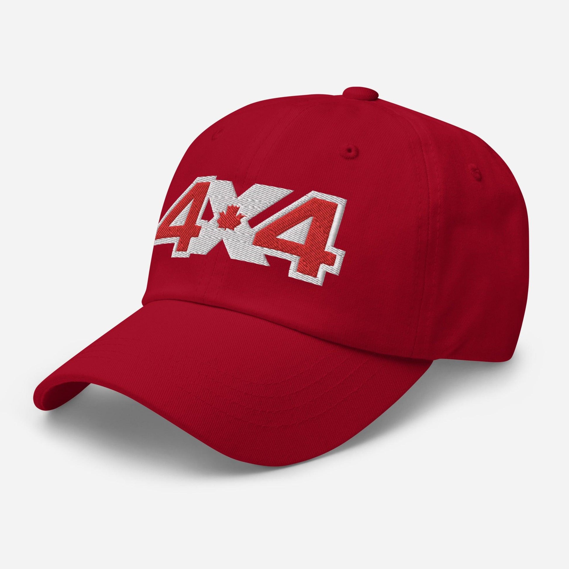 4x4 Canada - baseball cap/dad hat (white outline) - 4XOD