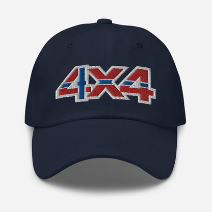 4x4 Norway - Baseball Cap/Dad Hat Scandinavian Offroad Style - 4XOD