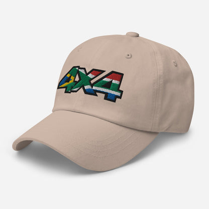 Side view of a Stone ball cap/hat with embroidery