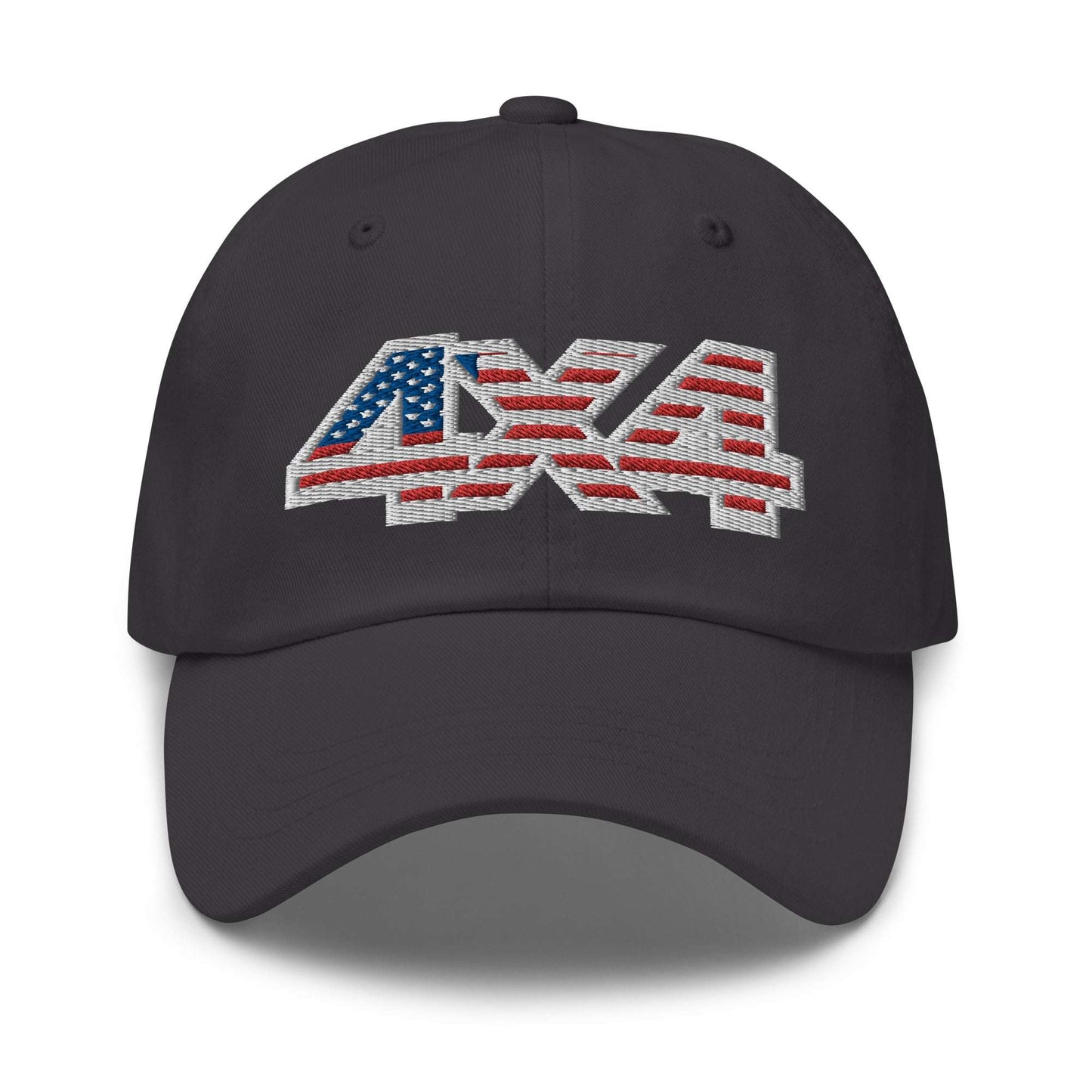 4x4 USA Trails: Dad Hat for Offroad Adventure - 4XOD  in  Dark Grey  -  4XOD