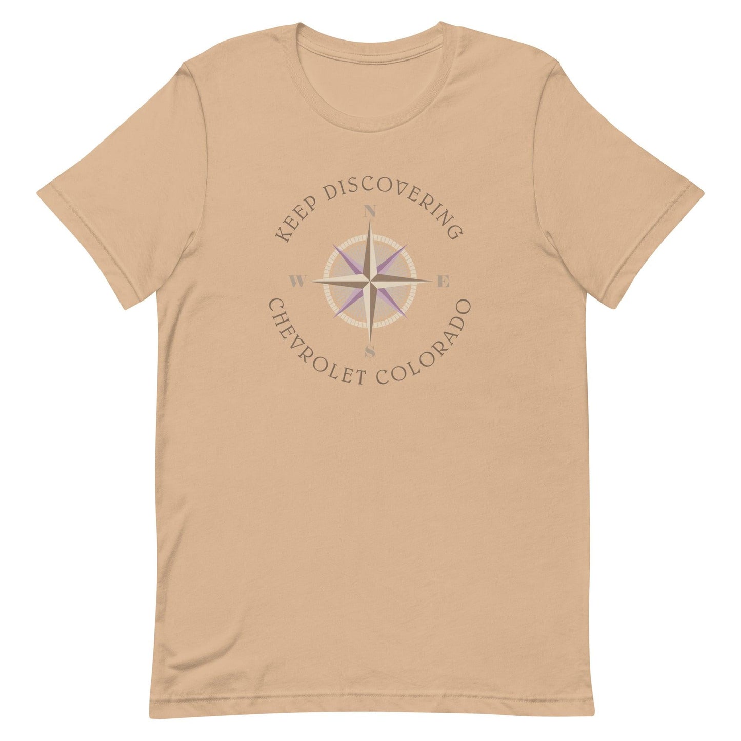 Keep Discovering: Chevrolet Colorado - Unisex t-shirt in tan