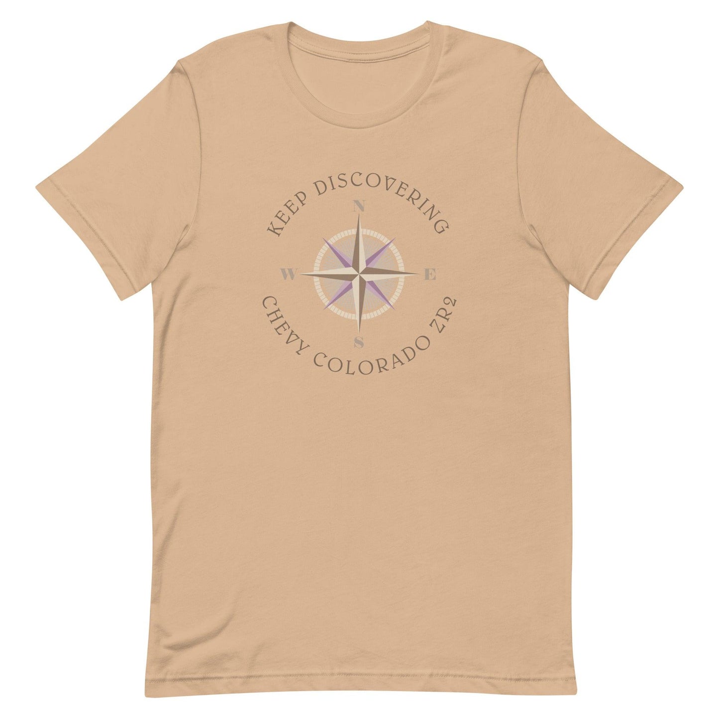 Keep Discovering: Chevrolet Colorado ZR2 - Unisex t-shirt in tan