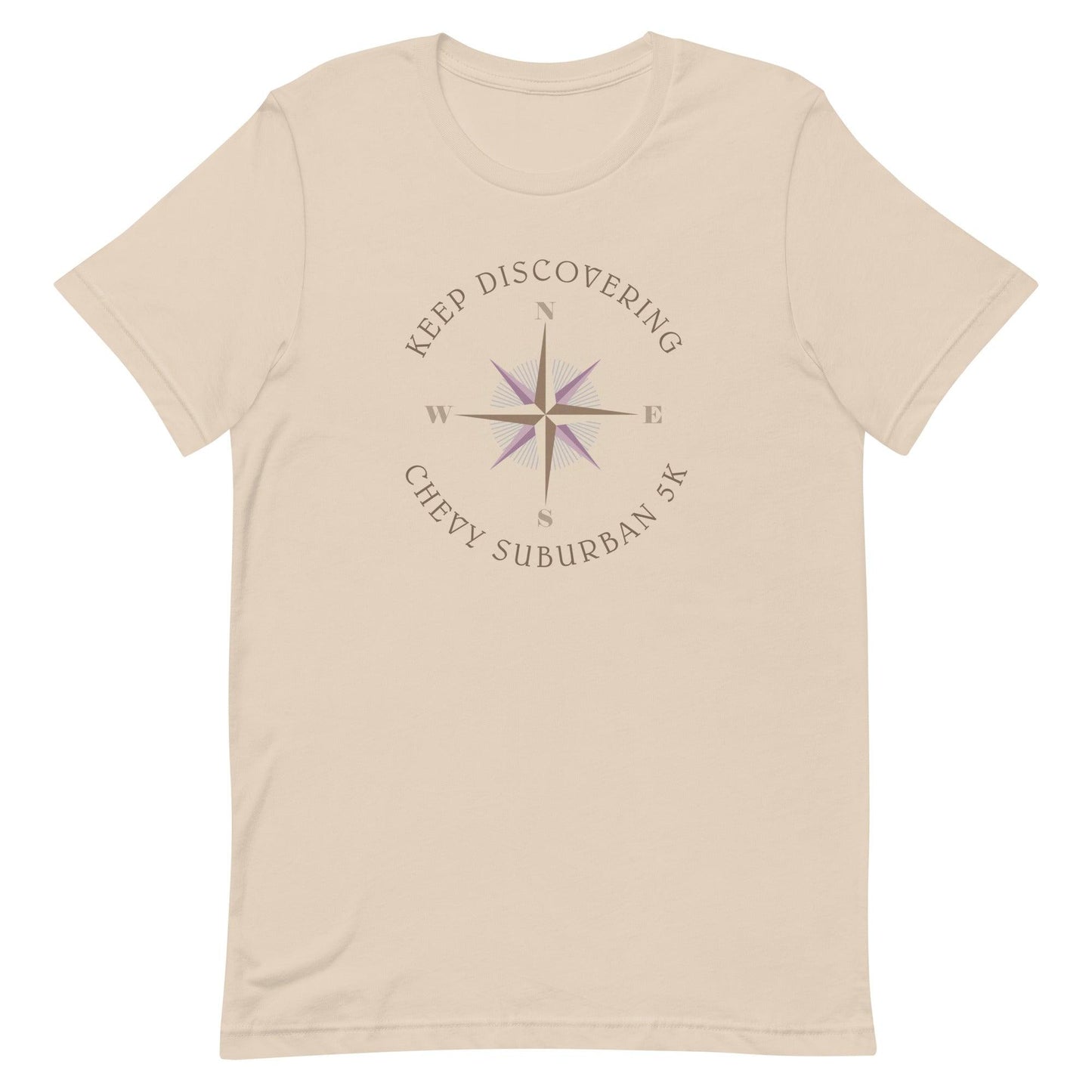 Keep Discovering: Chevrolet Suburban K5 - Unisex t-shirt in cream