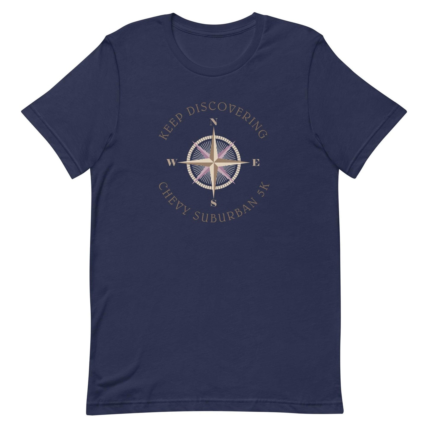 Keep Discovering: Chevrolet Suburban K5 - Unisex t-shirt in navy blue