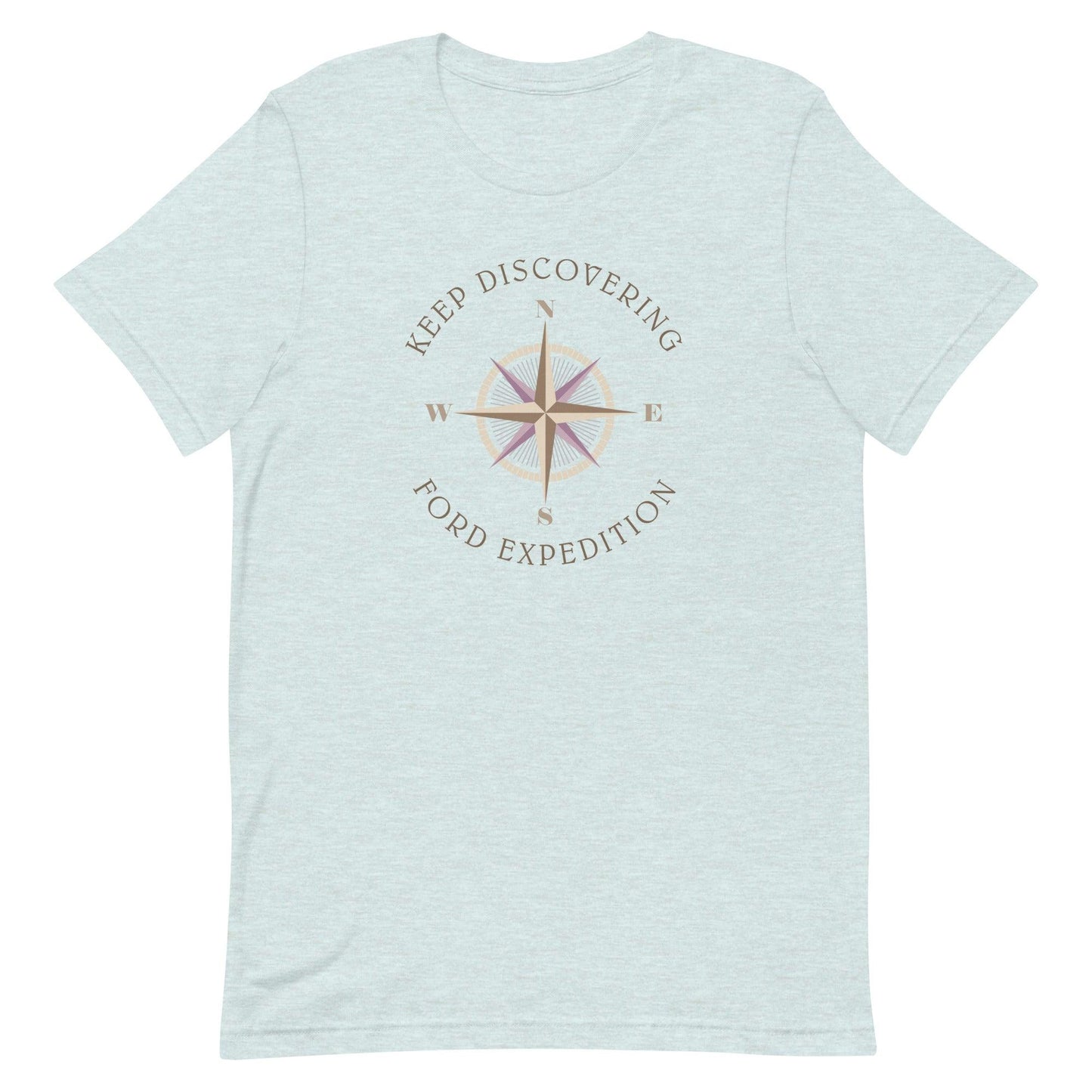 Keep Discovering: Ford Expedition - Unisex t-shirt in heather prism ice blue