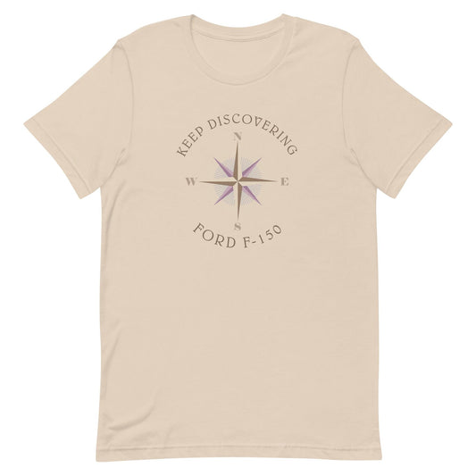 Keep Discovering: Ford F-150 - Unisex t-shirt in soft cream