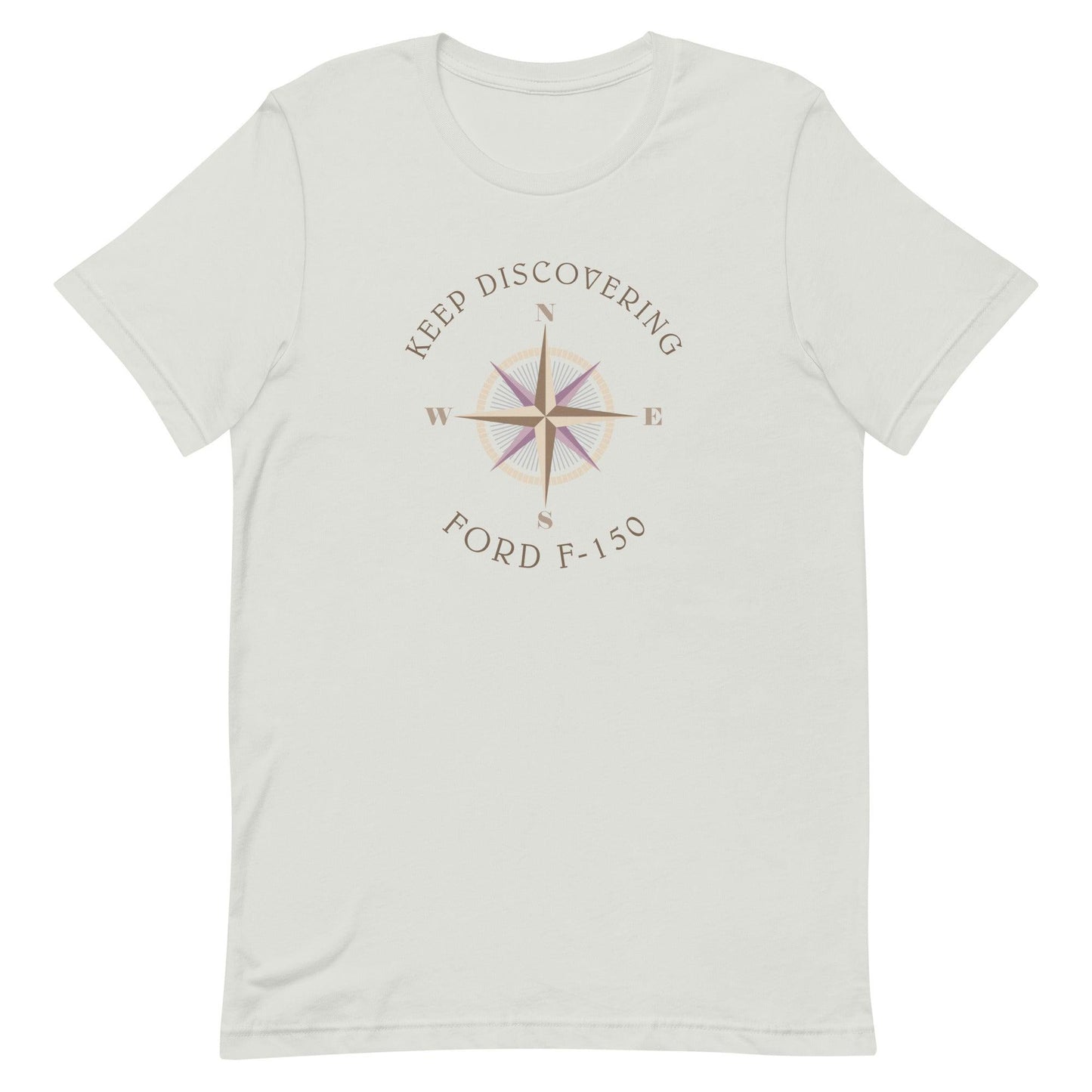 Keep Discovering: Ford F-150 - Unisex t-shirt in silver