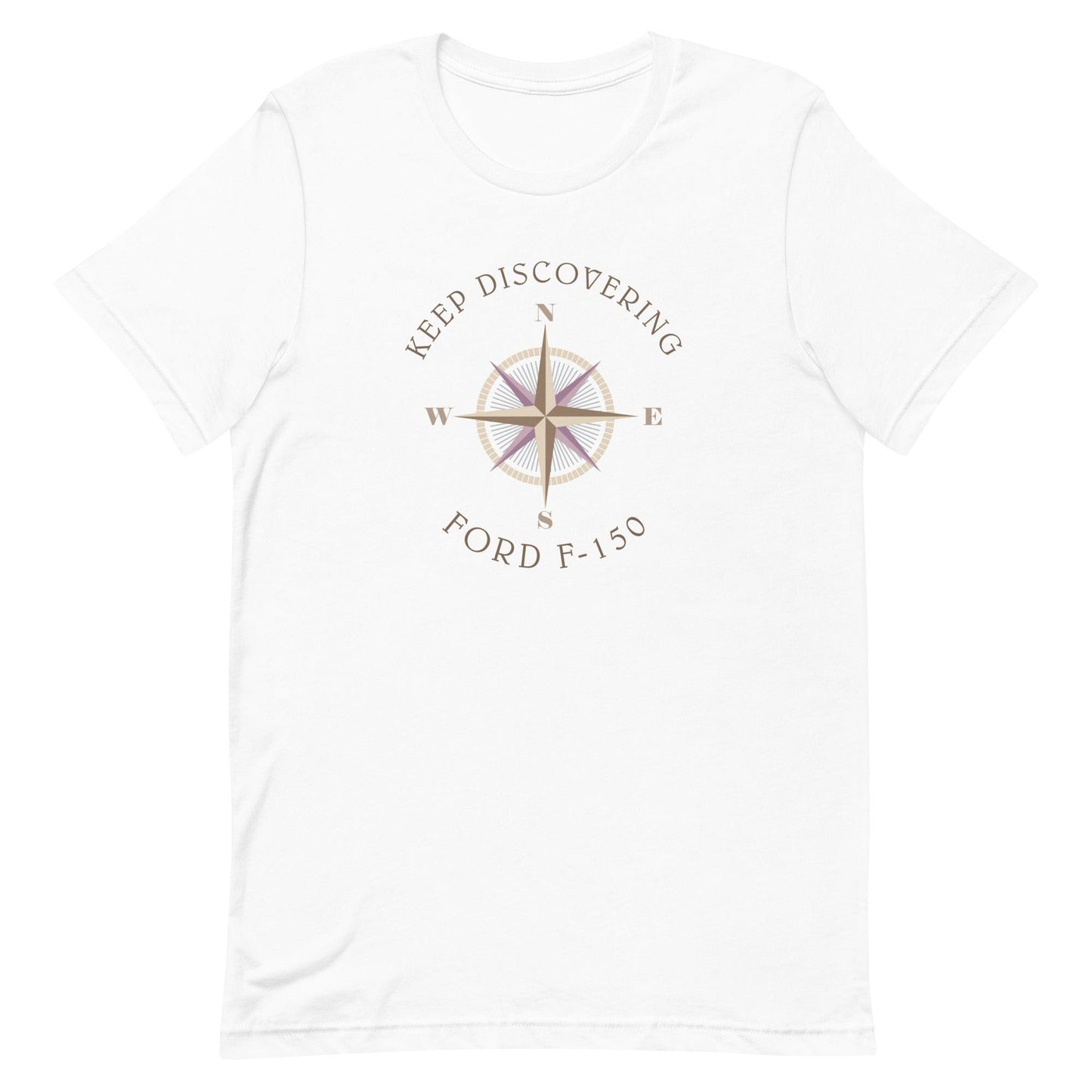 Keep Discovering: Ford F-150 - Unisex t-shirt in white