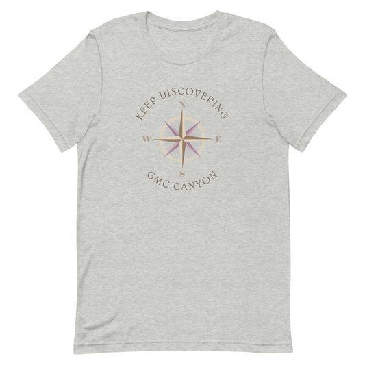 Keep Discovering: GMC Canyon - Unisex t-shirt in athletic heather