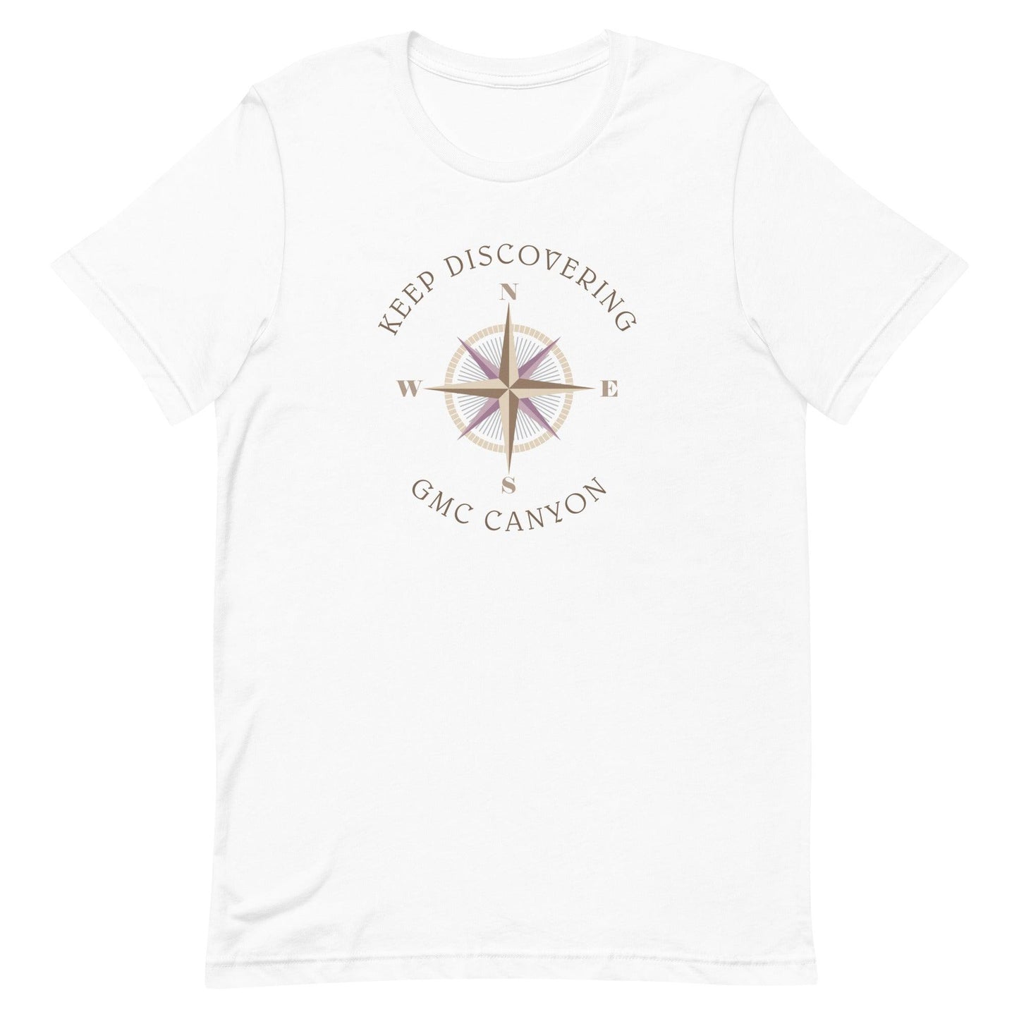 Keep Discovering: GMC Canyon - Unisex t-shirt in White