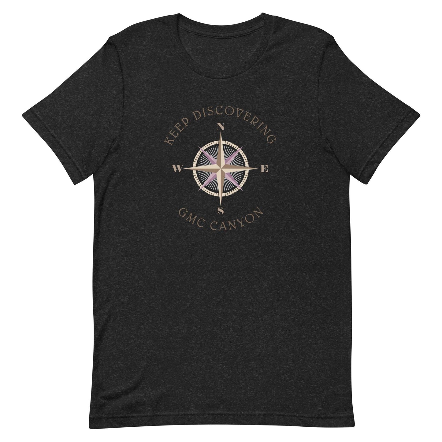 Keep Discovering: GMC Canyon - Unisex t-shirt in black heather