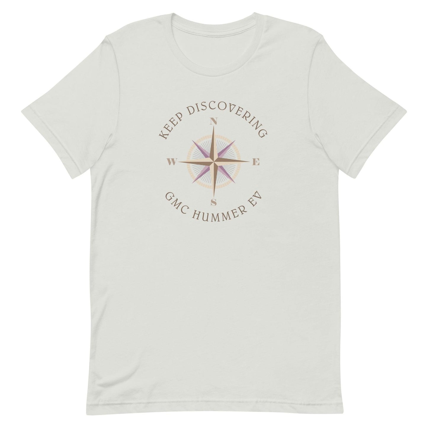 Keep Discovering: GMC Hummer EV - Unisex t-shirt in silver