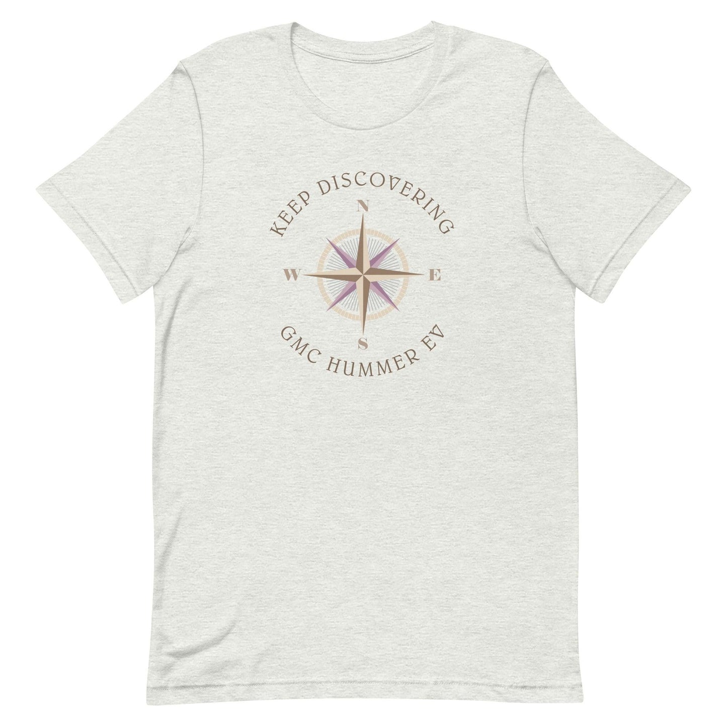 Keep Discovering: GMC Hummer EV - Unisex t-shirt in ash