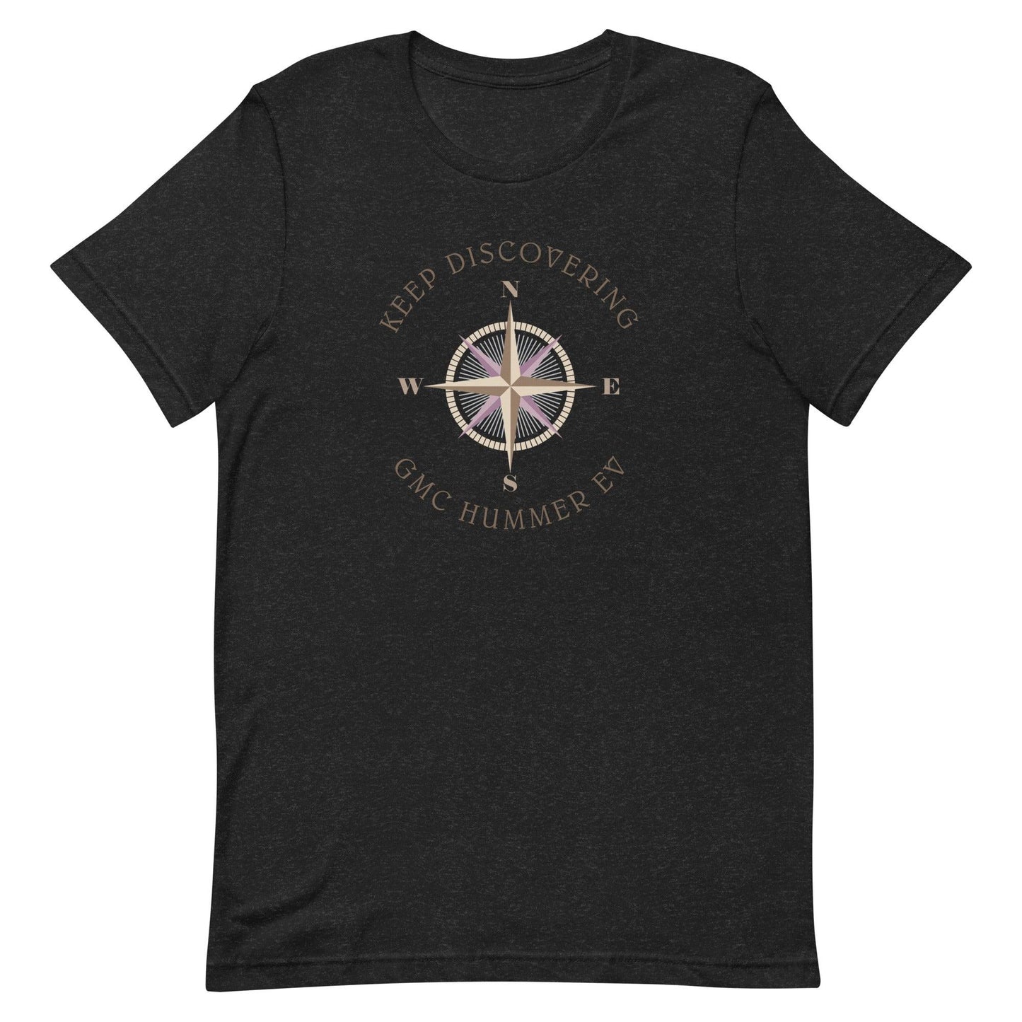 Keep Discovering: GMC Hummer EV - Unisex t-shirt in black heather