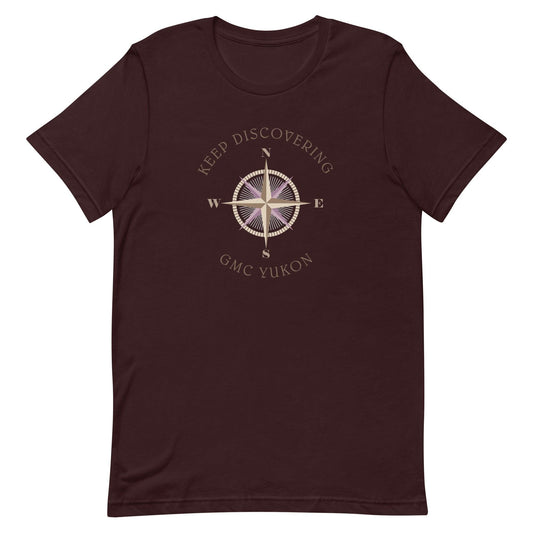 Keep Discovering: GMC Yukon - Unisex t-shirt in oxblood black