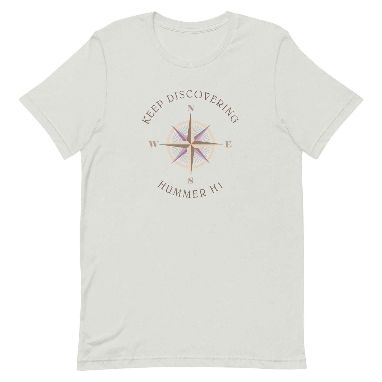 Keep Discovering: Hummer H1 - Unisex t-shirt in silver