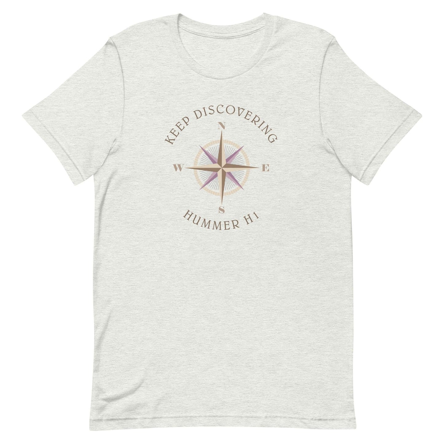 Keep Discovering: Hummer H1 - Unisex t-shirt in ash