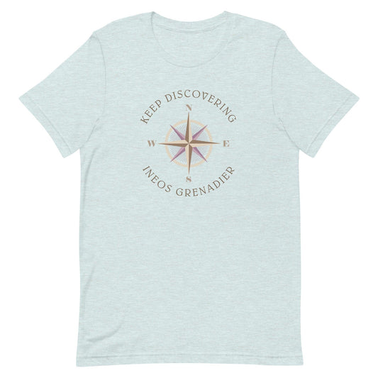 Keep Discovering: Ineos Grenadier - Unisex t-shirt in heather prism ice blue