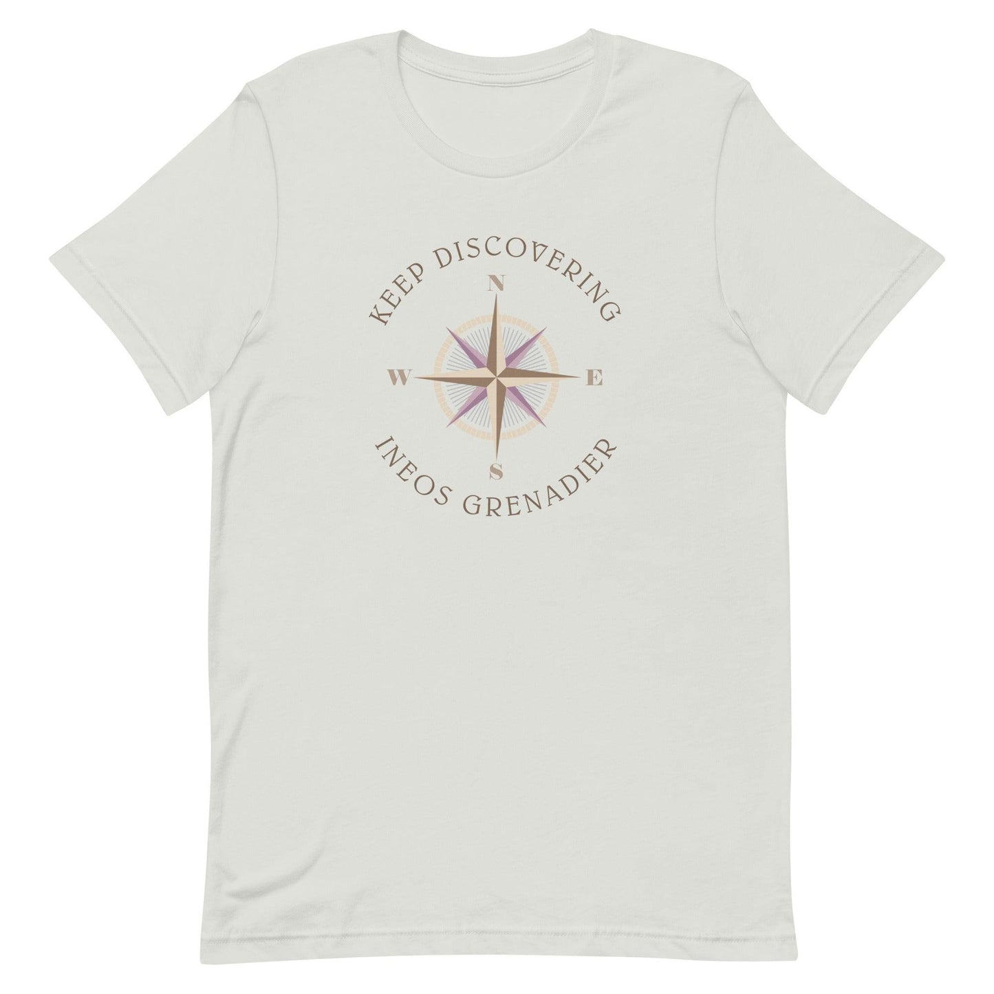 Keep Discovering: Ineos Grenadier - Unisex t-shirt in silver