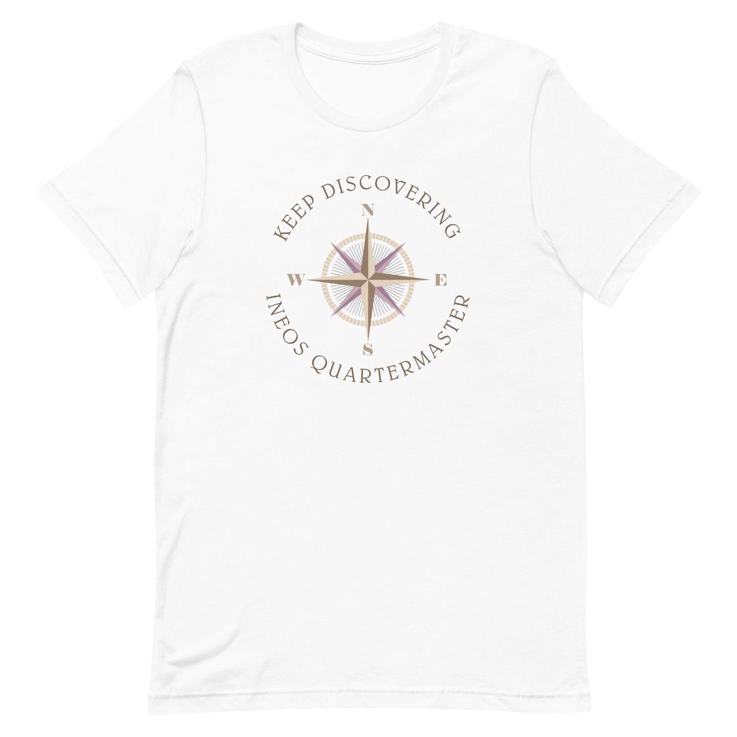 Keep Discovering: Ineos Quartermaster - Unisex t-shirt in white