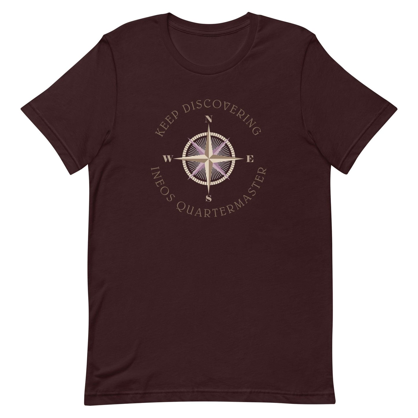 Keep Discovering: Ineos Quartermaster - Unisex t-shirt oxblood black