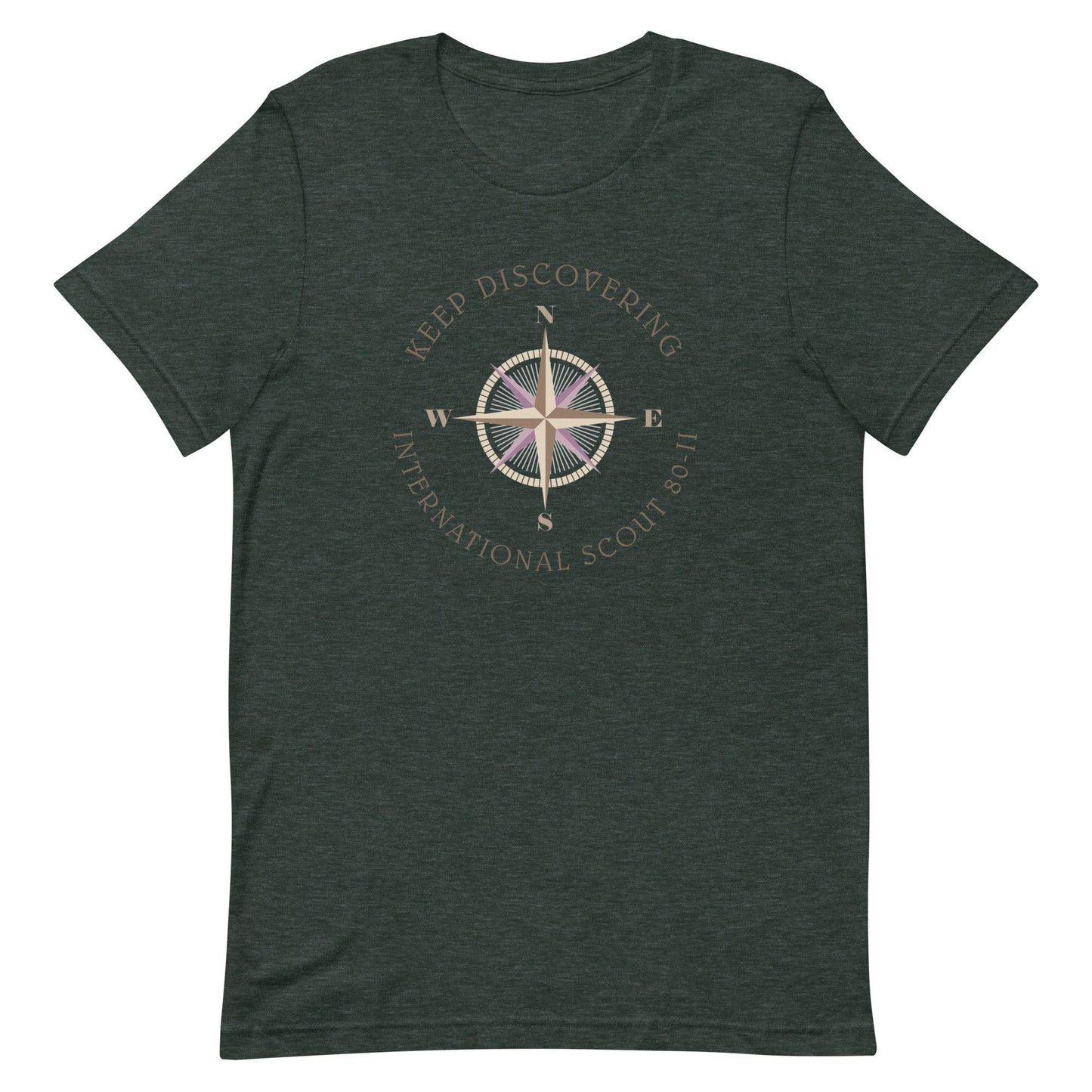 Keep Discovering: International Harvester Scout II - Unisex t-shirt in heather forest green