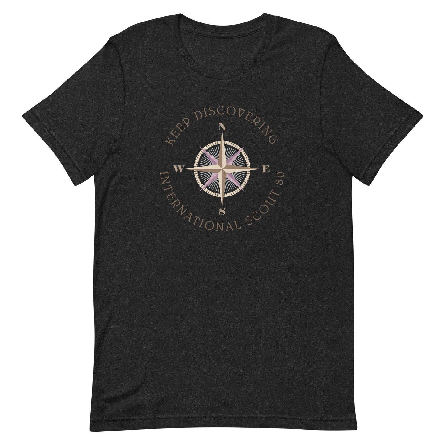 Keep Discovering: International Harvester Scout - Unisex t-shirt in black heather