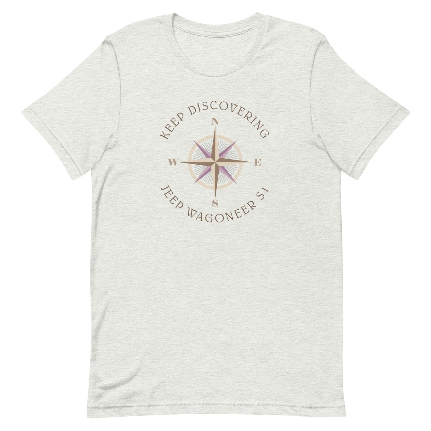 Keep Discovering: Jeep Wagoneer S1 - Unisex t-shirt in ash