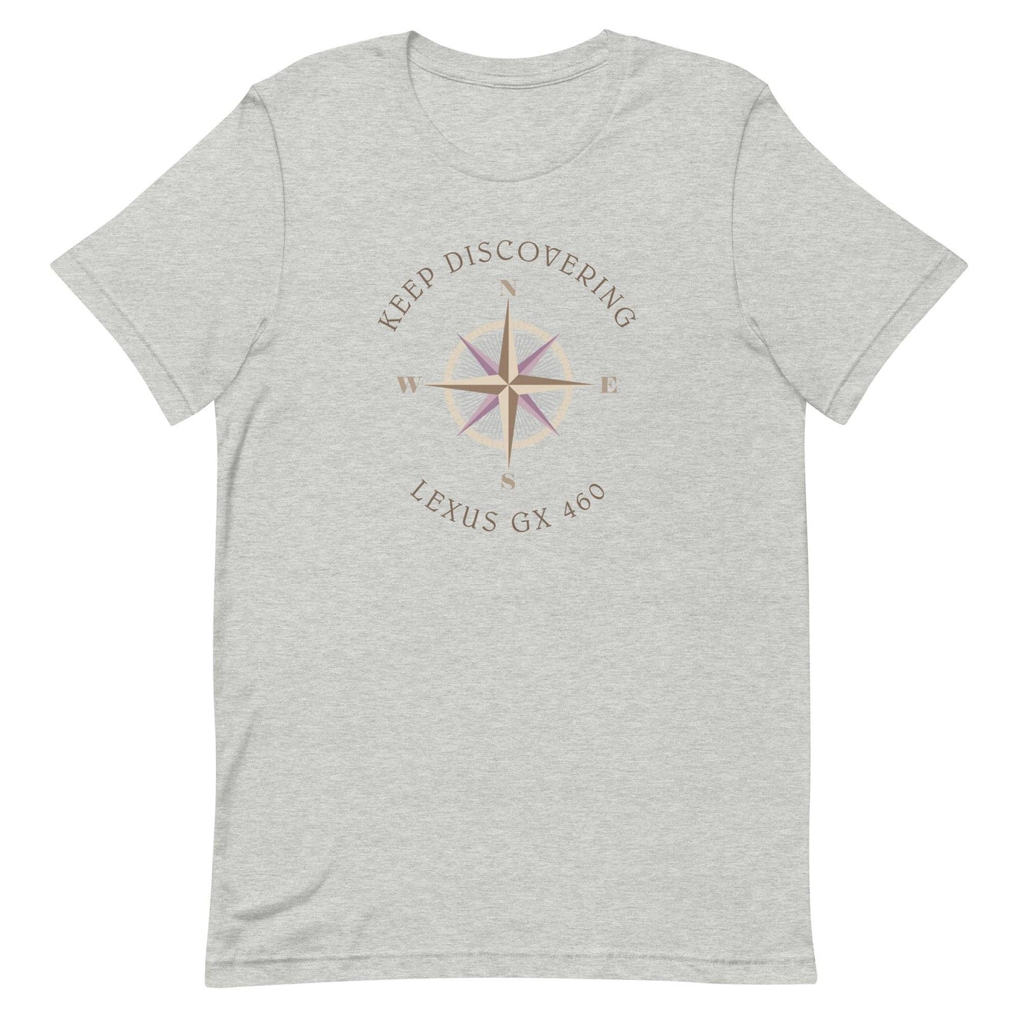 Keep Discovering: Lexus GX 460 - Unisex t-shirt in athletic heather