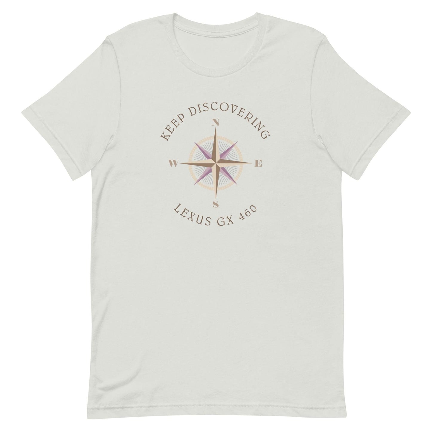 Keep Discovering: Lexus GX 460 - Unisex t-shirt in silver