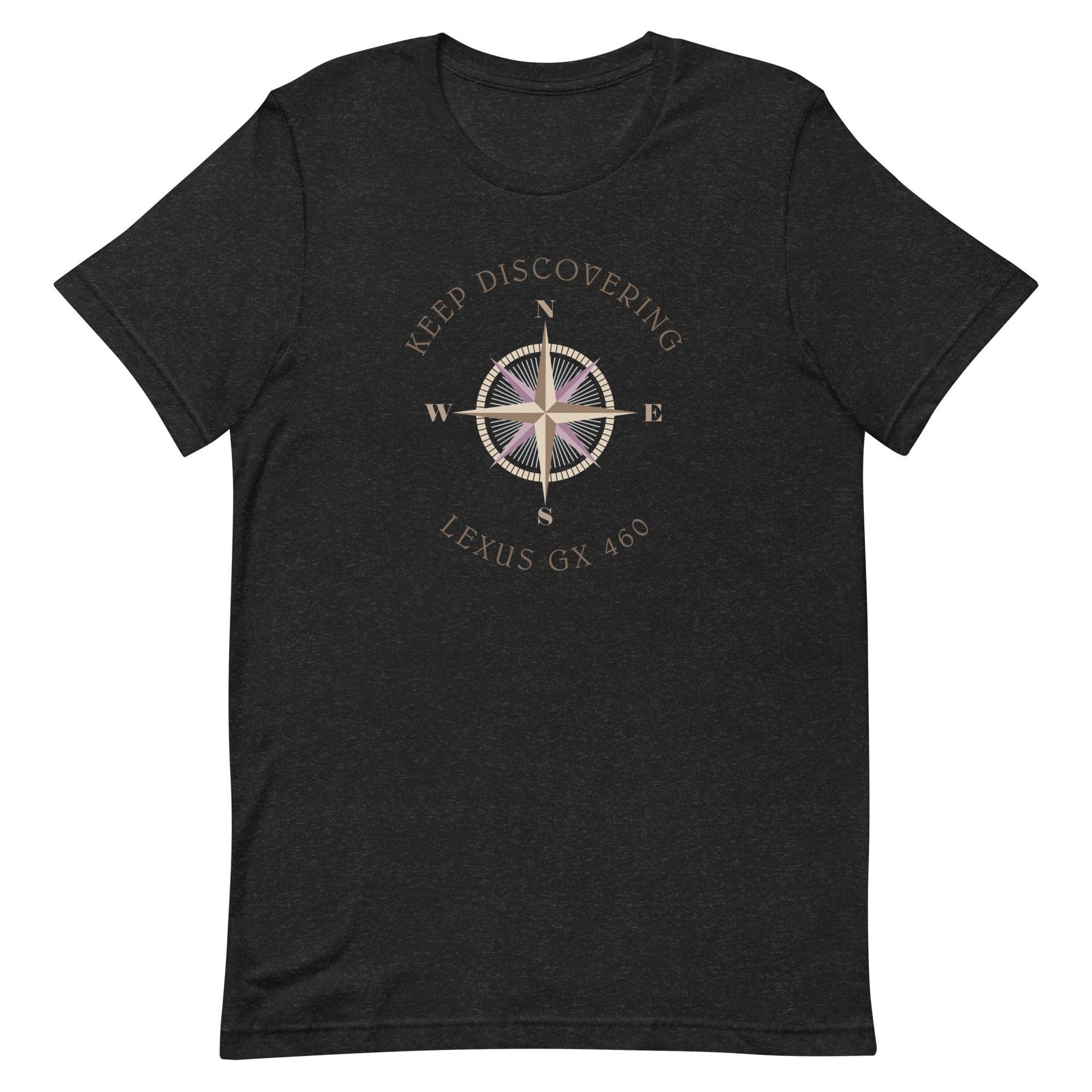 Keep Discovering: Lexus GX 460 - Unisex t-shirt in heather black