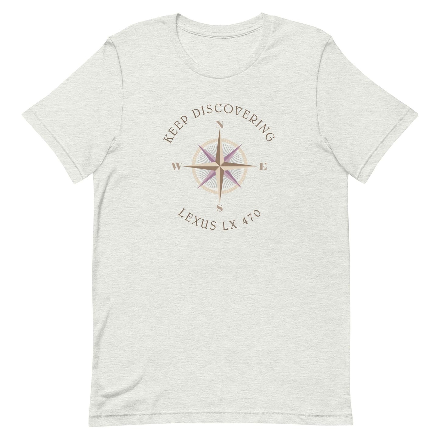 Keep Discovering: Lexus LX 470 - Unisex t-shirt in ash