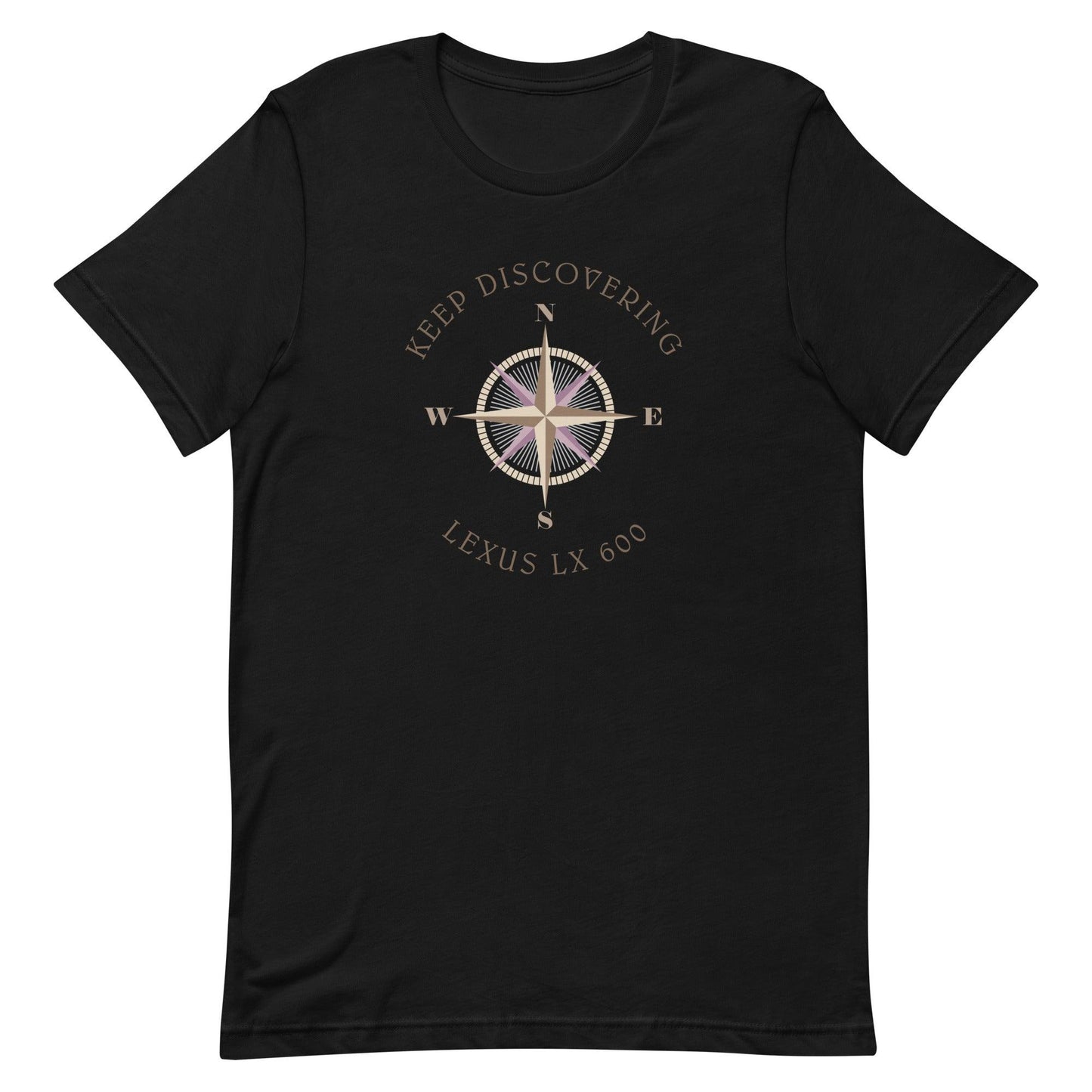 Keep Discovering: Lexus LX 600 - Unisex t-shirt in black