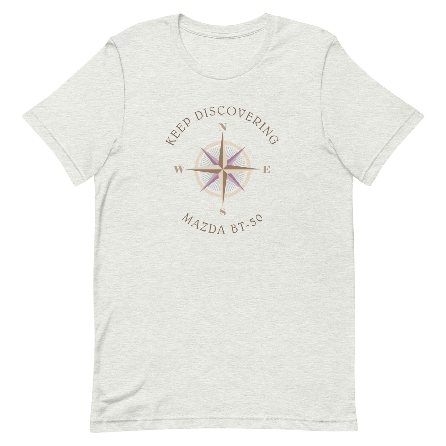 Keep Discovering: Mazda BT-50 - Unisex t-shirt in ash