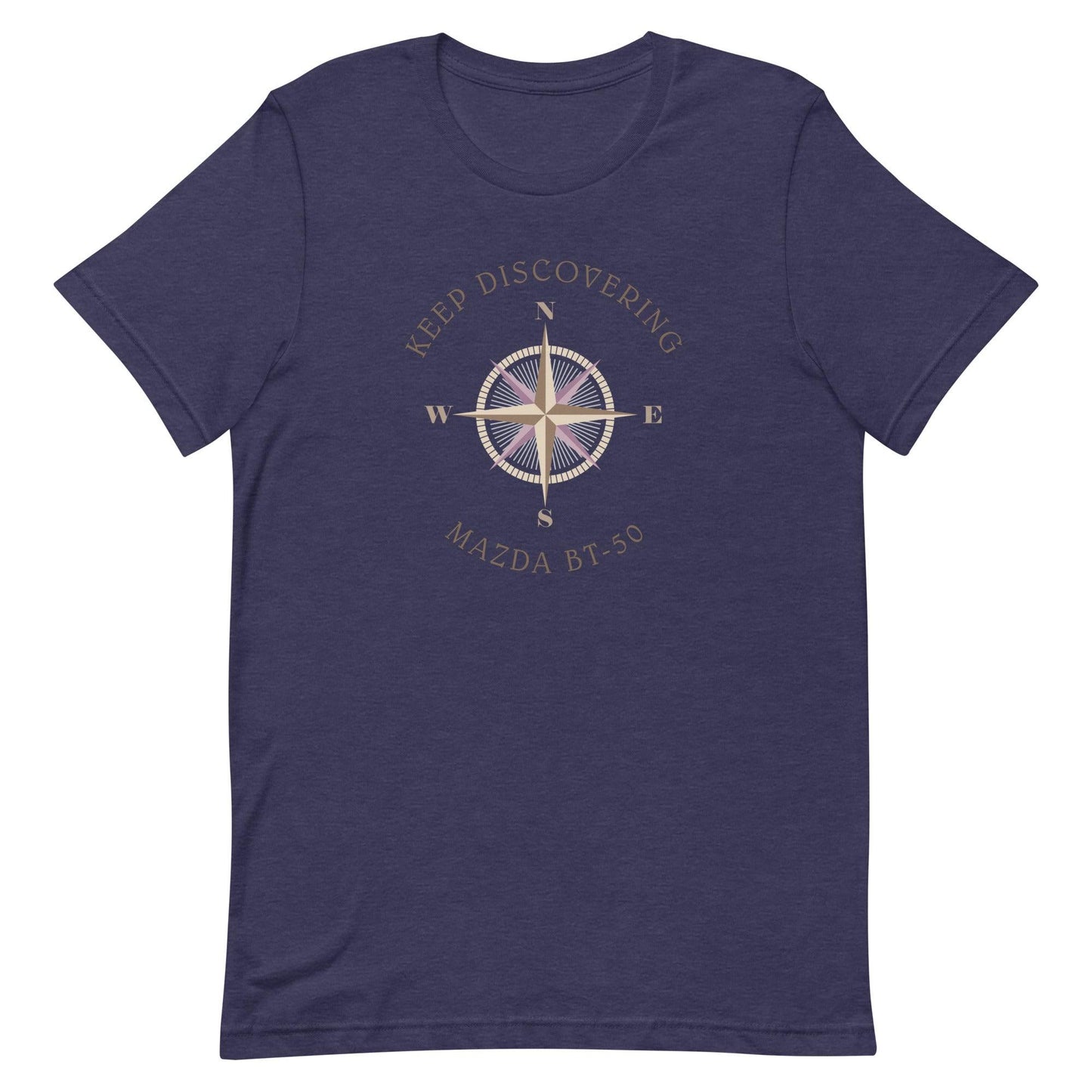 Keep Discovering: Mazda BT-50 - Unisex t-shirt in heather midnight navy