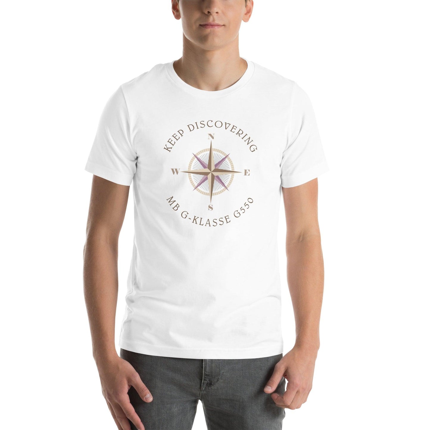 Keep Discovering: Mercedes-Benz G-Class G-550 - Unisex t-shirt white