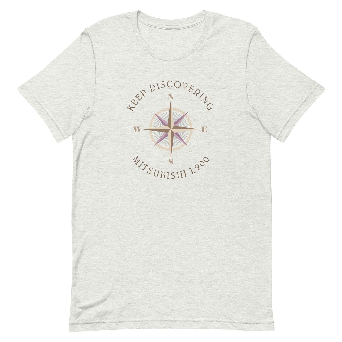 Keep Discovering: Mitsubishi L200 - Unisex t-shirt in ash