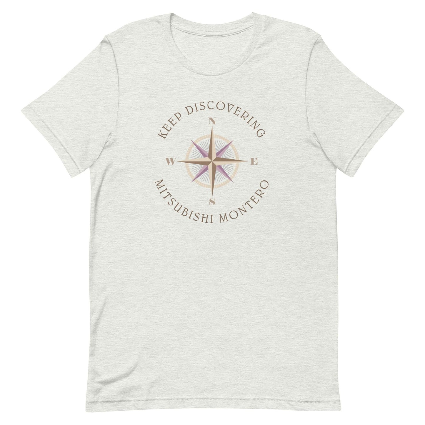 Keep Discovering: Mitsubishi Montero - Unisex t-shirt in ash