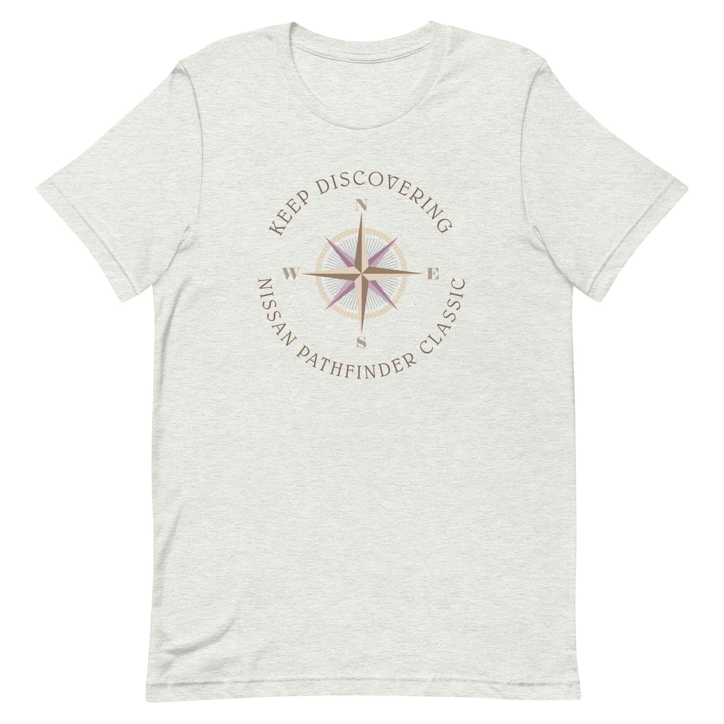 Keep Discovering: Nissan Pathfinder Classic - Unisex t-shirt in ash